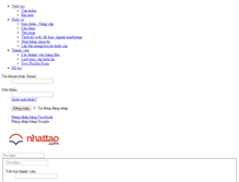 Tablet Screenshot of nhattao.com